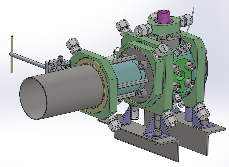 3D design of the expansion chamber